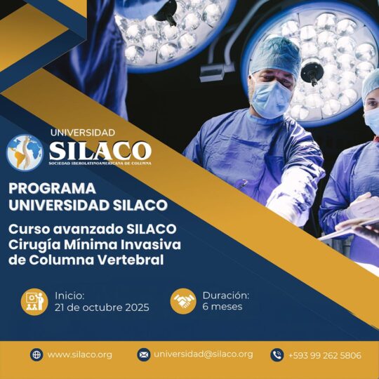 Curso Avanzado Cirugía Minima Invasión Columna Vertebral 2025